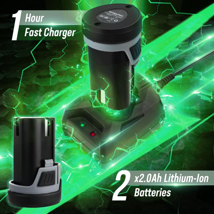 Polisseuse tampon de voiture sans fil à double action de 6 pouces avec 2 batteries rechargeables 12v Z2LXTF238 morden WORKPRO outil