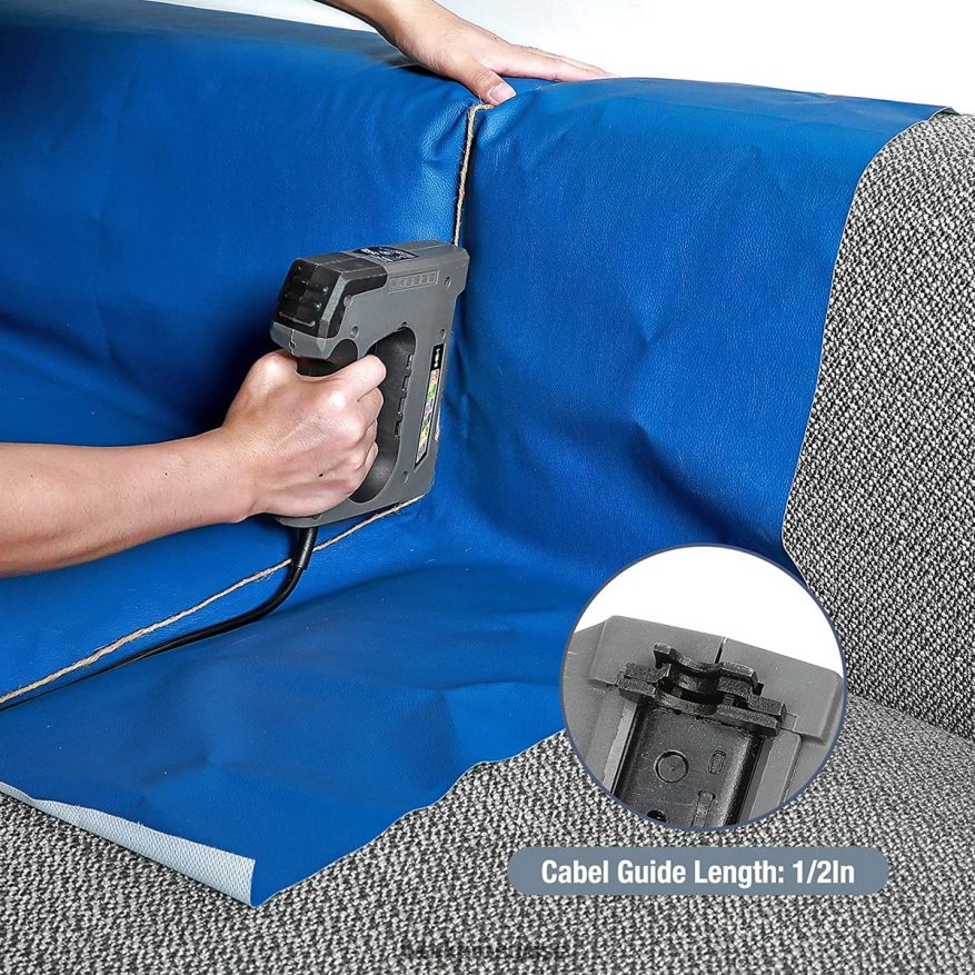 Agrafeuse électrique 110v 6 en 1 pour projet de bricolage de menuiserie Z2LXTF167 utile WORKPRO outil