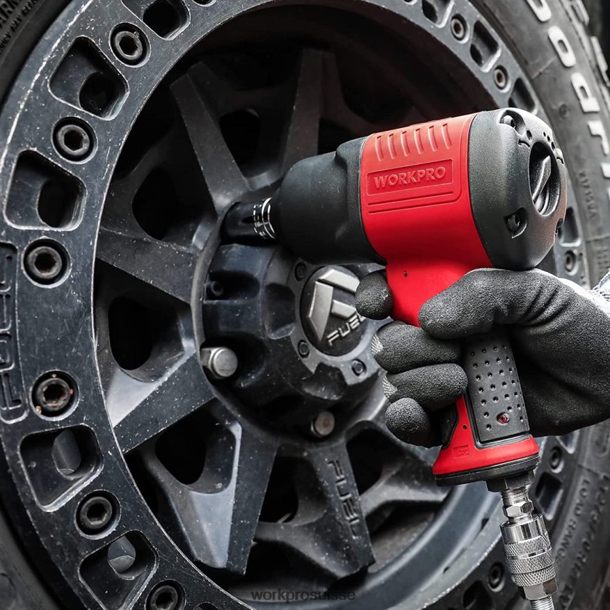 Clé à chocs pneumatique pour changement de pneus, réparation automobile Z2LXTF189 utile WORKPRO outil
