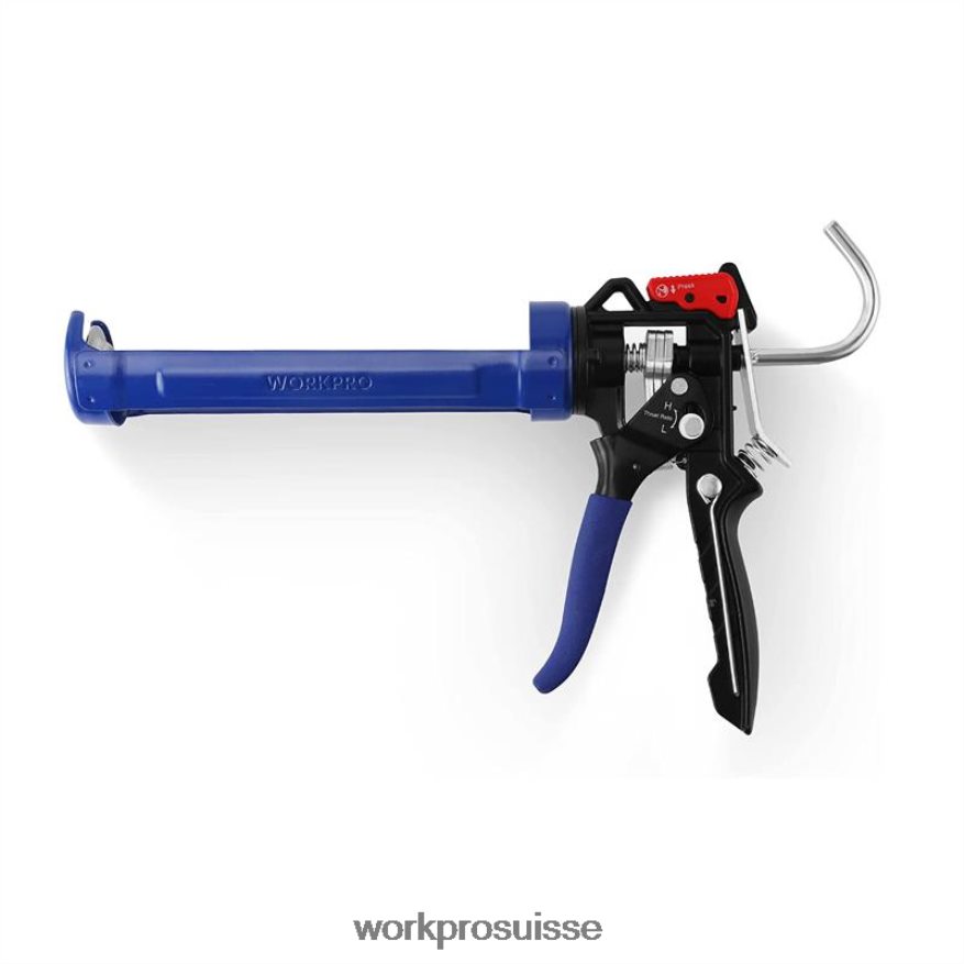 Pistolet à calfeutrer à rapport de poussée réglable pour tubes de calfeutrage standard Z2LXTF135 utile WORKPRO outil