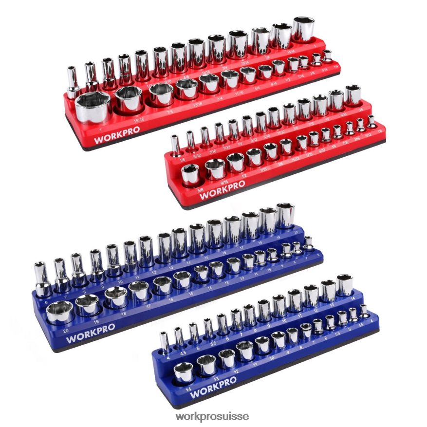 organisateur de récipient magnétique, lot de 4 Z2LXTF134 morden WORKPRO outil