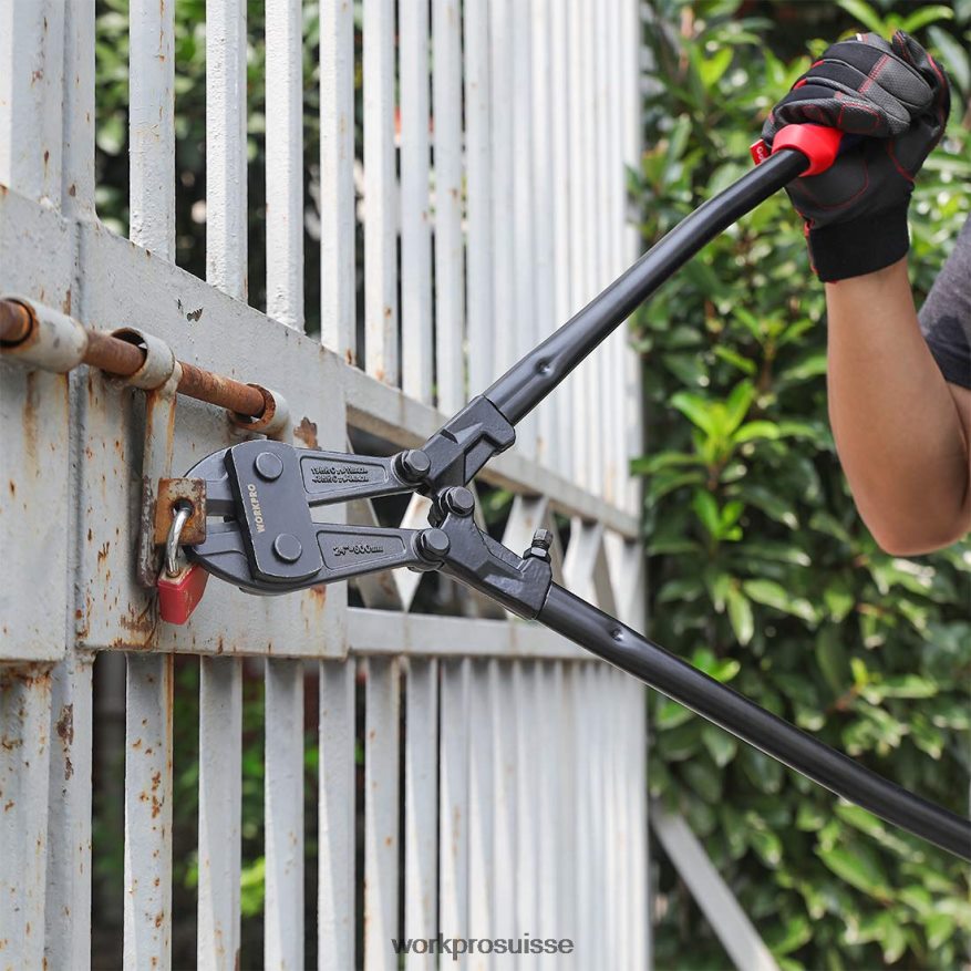 coupe-boulon, 24 pouces, lame en acier au chrome vanadium pour couper les serrures à patin Z2LXTF160 utile WORKPRO outil