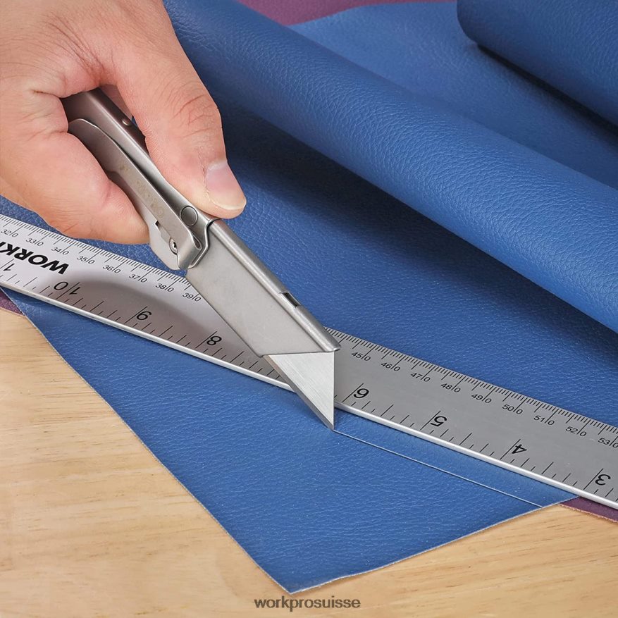 Ensemble de couteaux utilitaires pliants, 3 pièces, lames à changement rapide, coupe-boîte Z2LXTF43 utile WORKPRO outil