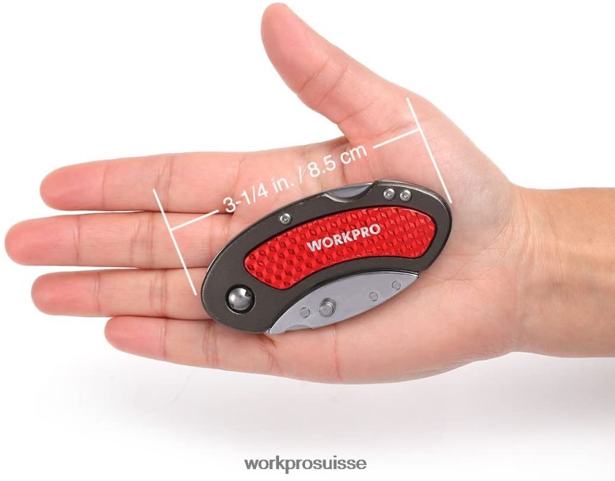 Ensemble de couteaux utilitaires pliants à lame à changement rapide Z2LXTF42 morden WORKPRO outil