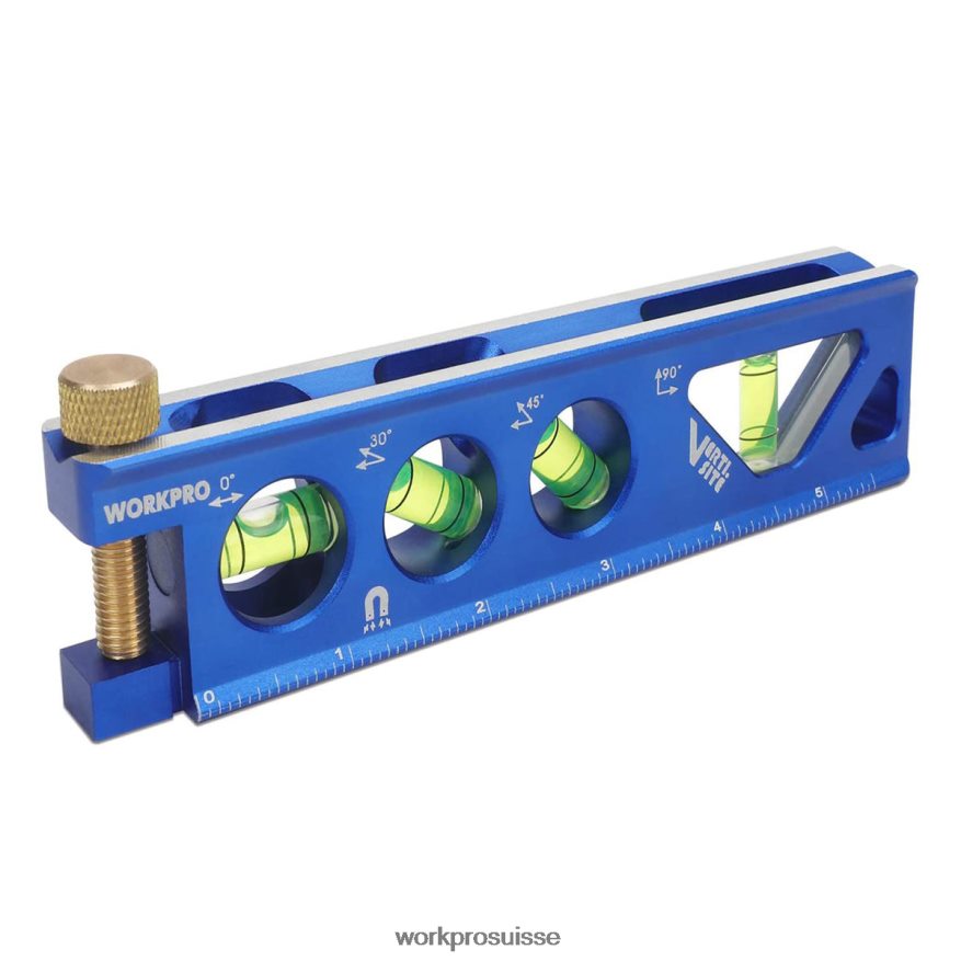niveau de torpille de construction en alliage d'aluminium 6-1/2 pouces Z2LXTF110 utile WORKPRO outil