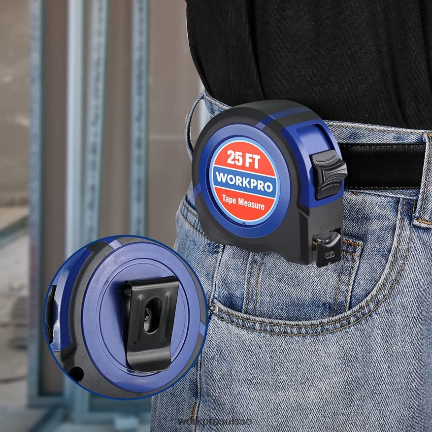 ruban à mesurer 25 pieds Z2LXTF112 utile WORKPRO outil