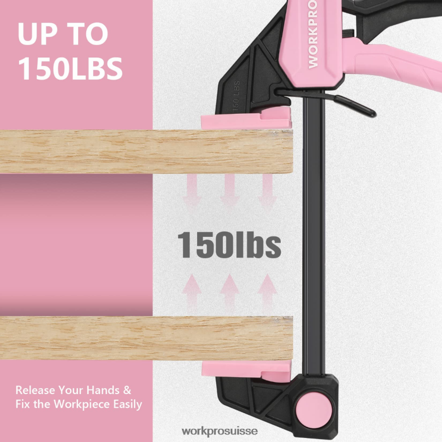 Mini pince/épandeur à une main pour le travail du bois, 4 pièces Z2LXTF120 utile WORKPRO outil