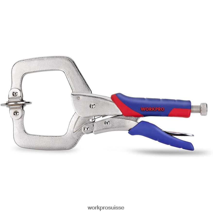 Pince à trou de poche en métal, pince faciale pour le travail du bois et trou de poche de gabarit Z2LXTF116 morden WORKPRO outil