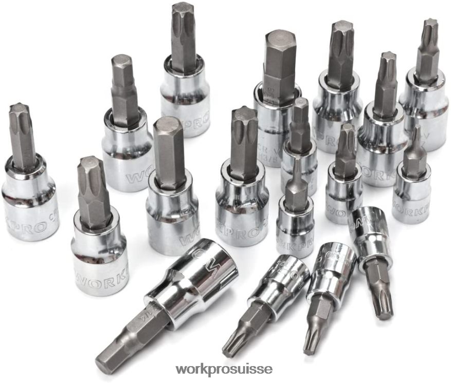 Ensemble d'outils de mécanique professionnels universels de 450 pièces avec boîte robuste Z2LXTF306 utile WORKPRO outil