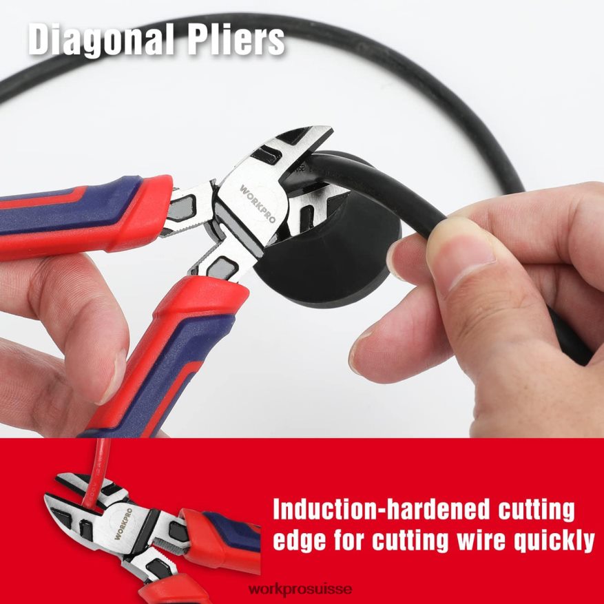 Ensembles d'outils de pinces de construction cr-v de qualité supérieure, 4 pièces Z2LXTF72 morden WORKPRO outil