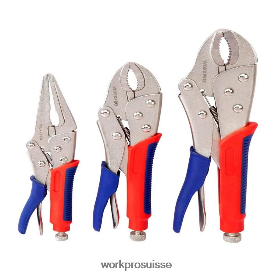 Jeu de 3 pinces-étaux Z2LXTF70 utile WORKPRO outil