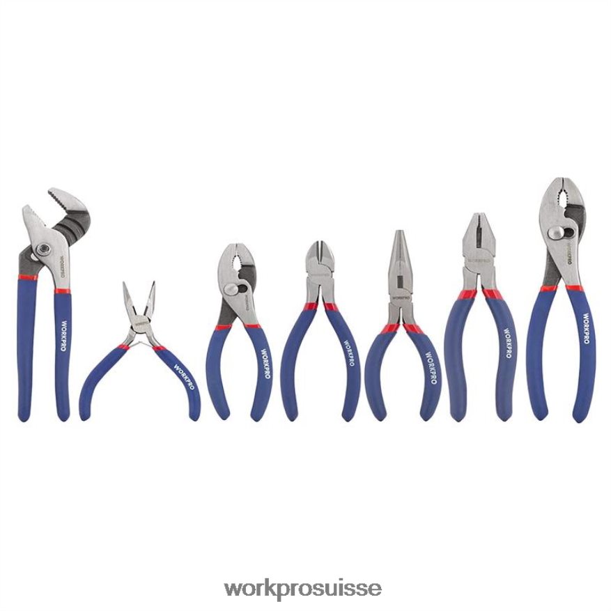 Jeu de 7 pinces multifonctions pour le bricolage et la maison Z2LXTF63 nouveau WORKPRO outil