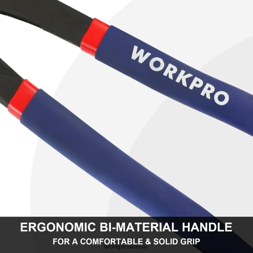 pince à joints rainurés avec prise confortable Z2LXTF71 utile WORKPRO outil