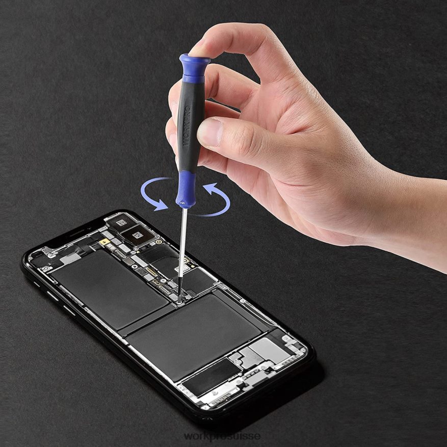 Jeu de tournevis de précision 10 pièces avec pochette Z2LXTF100 utile WORKPRO outil
