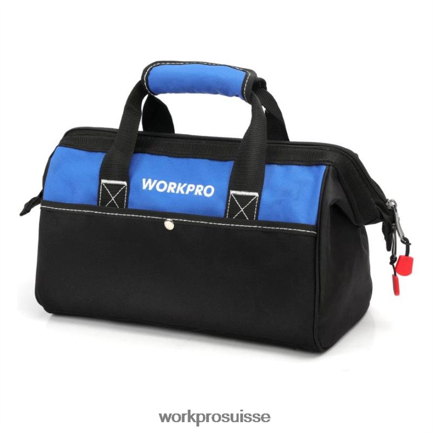 Sac fourre-tout à outils à ouverture large de 13 pouces Z2LXTF28 utile WORKPRO stockage