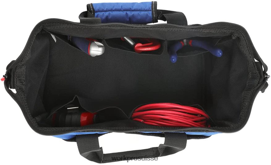 Sac fourre-tout à outils à ouverture large de 13 pouces Z2LXTF28 utile WORKPRO stockage