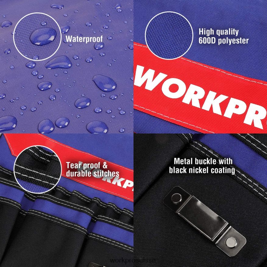 organisateur d'outils seau avec 51 poches (outils exclus) Z2LXTF20 utile WORKPRO stockage