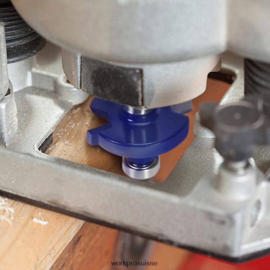 Jeu de 15 mèches de toupie, mèches de toupie en carbure de tungstène à tige de 1/4 de pouce Z2LXTF130 morden WORKPRO outil