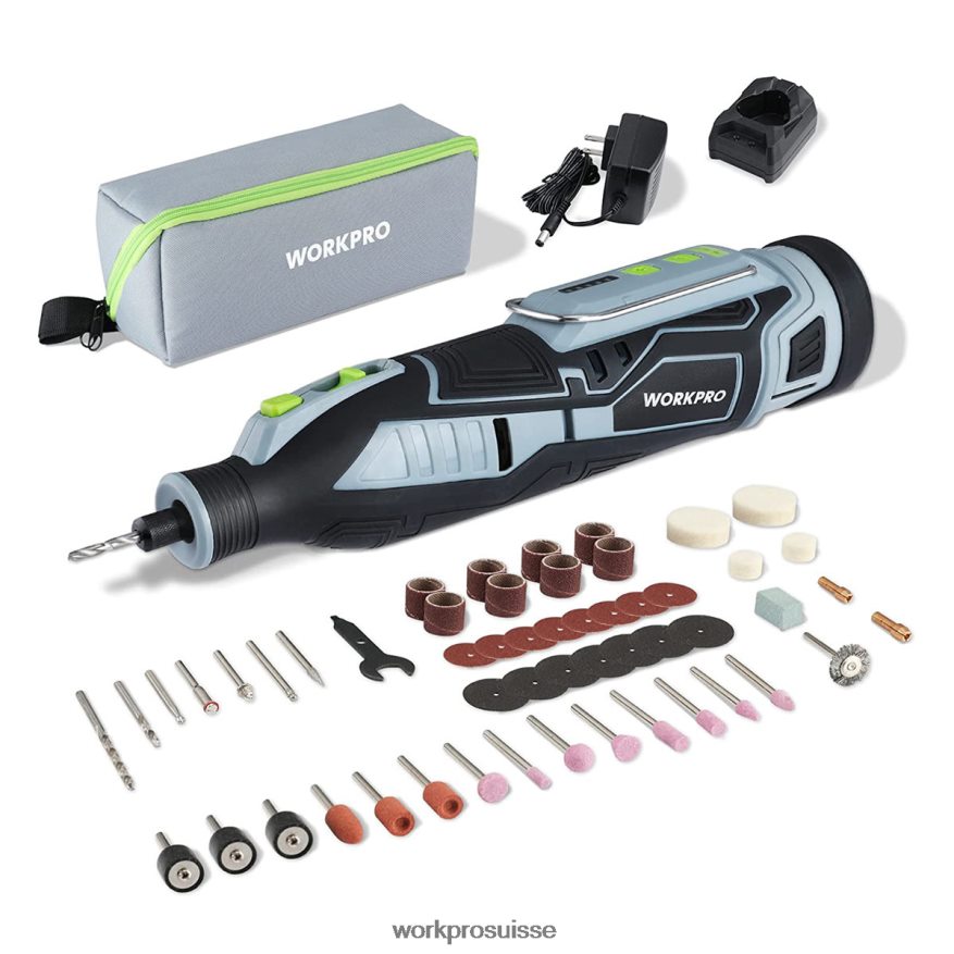 Kit d'outils rotatifs sans fil 12 V pour le bricolage et le bricolage Z2LXTF226 morden WORKPRO outil